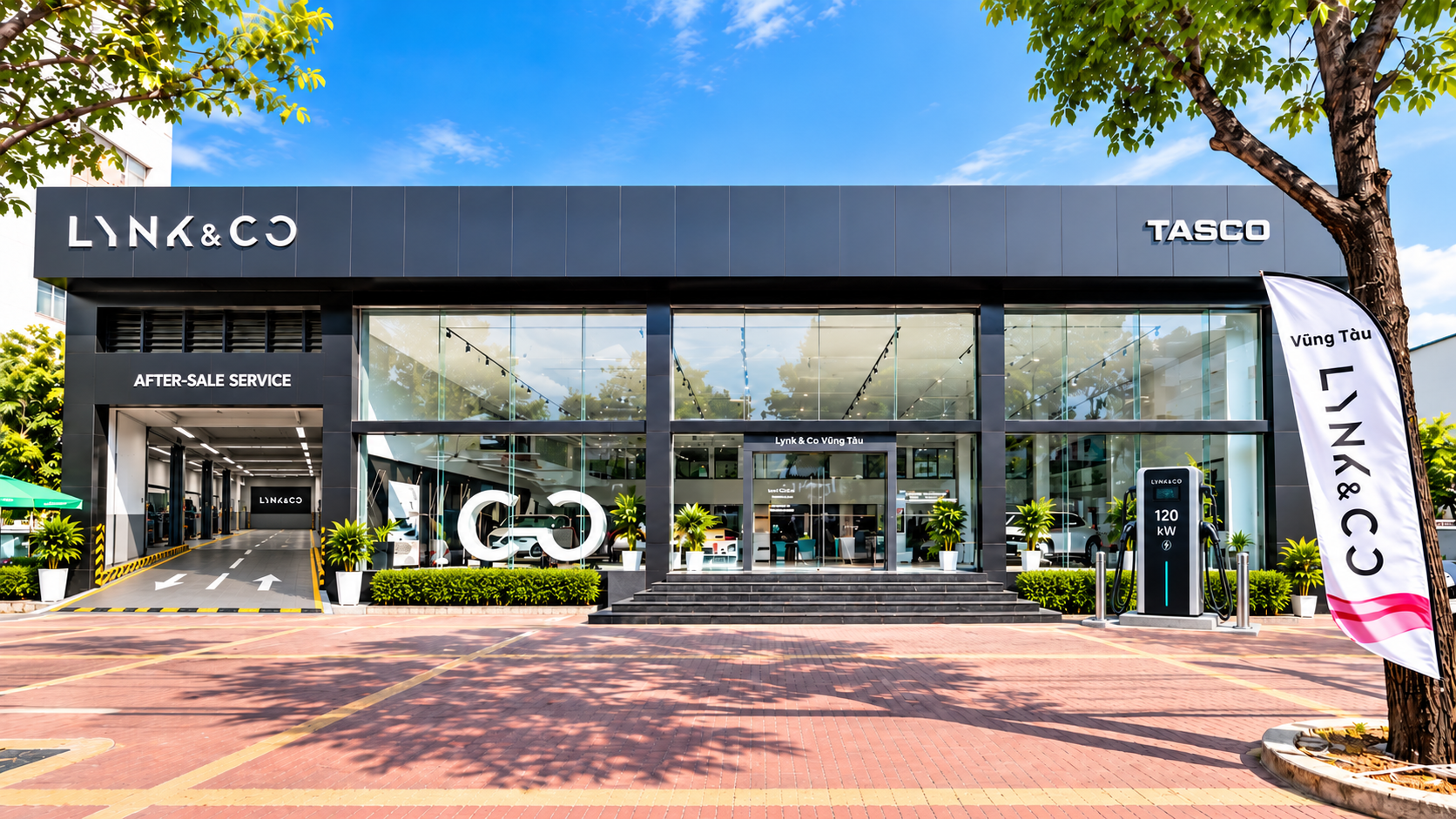 Showroom Lynk & Co Vũng T&agrave;u