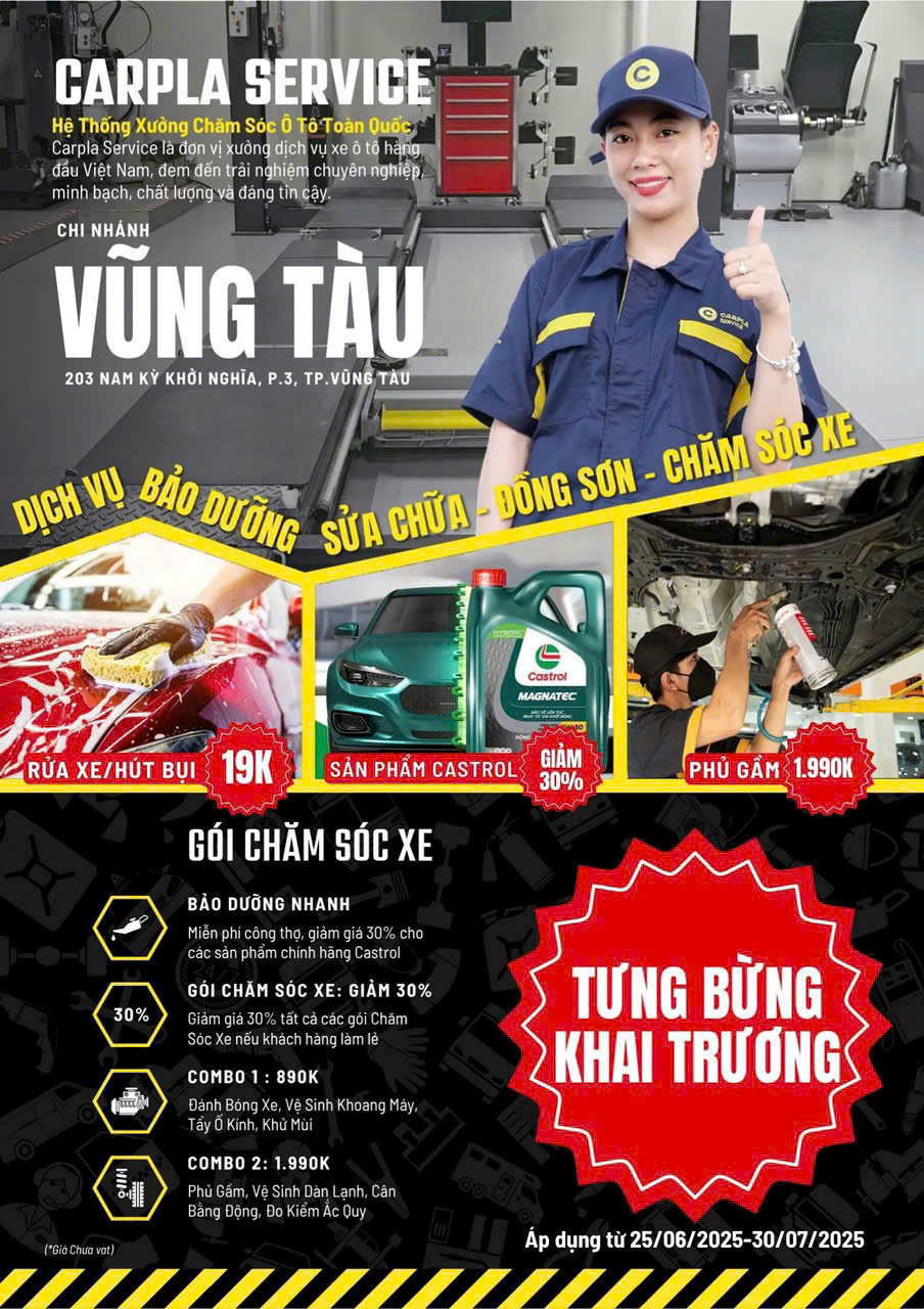 lynkco vung tau khai trương xưởng dịch vụ CarPla