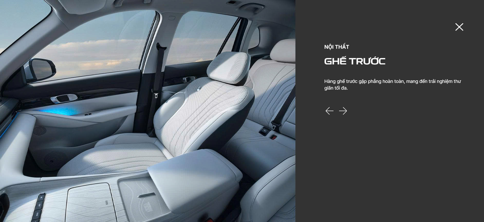 nội thất xe Geely ex5 bản max